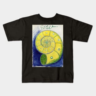 High Resolution Hilma af Klint Primordial Chaos No 5 Group I 1906 Kids T-Shirt